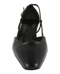 ByFar Womens Francine Leather Pumps