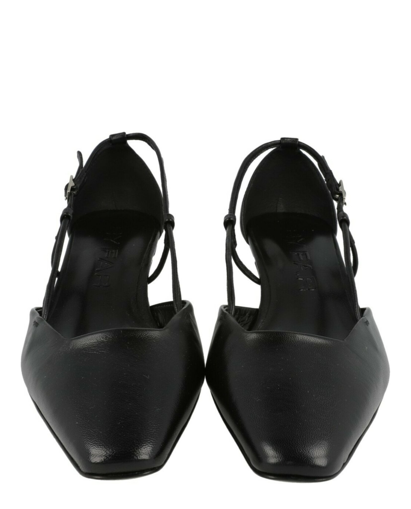 ByFar Womens Francine Leather Pumps
