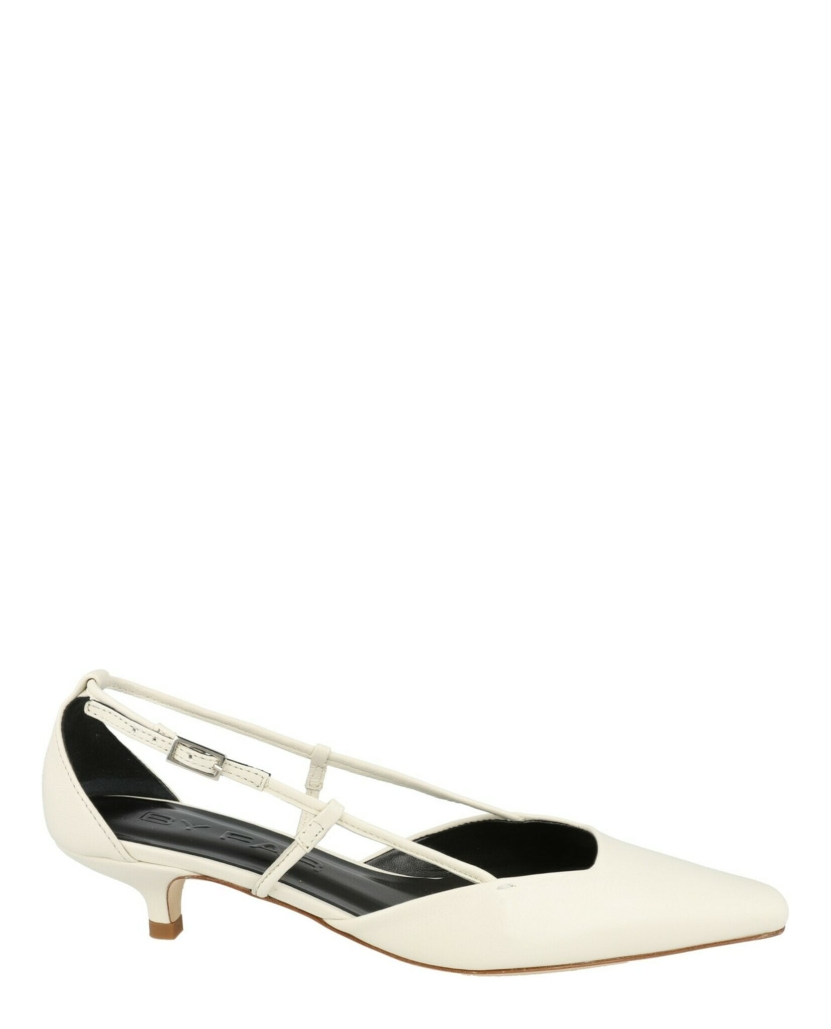 ByFar Womens Francine Leather Pumps