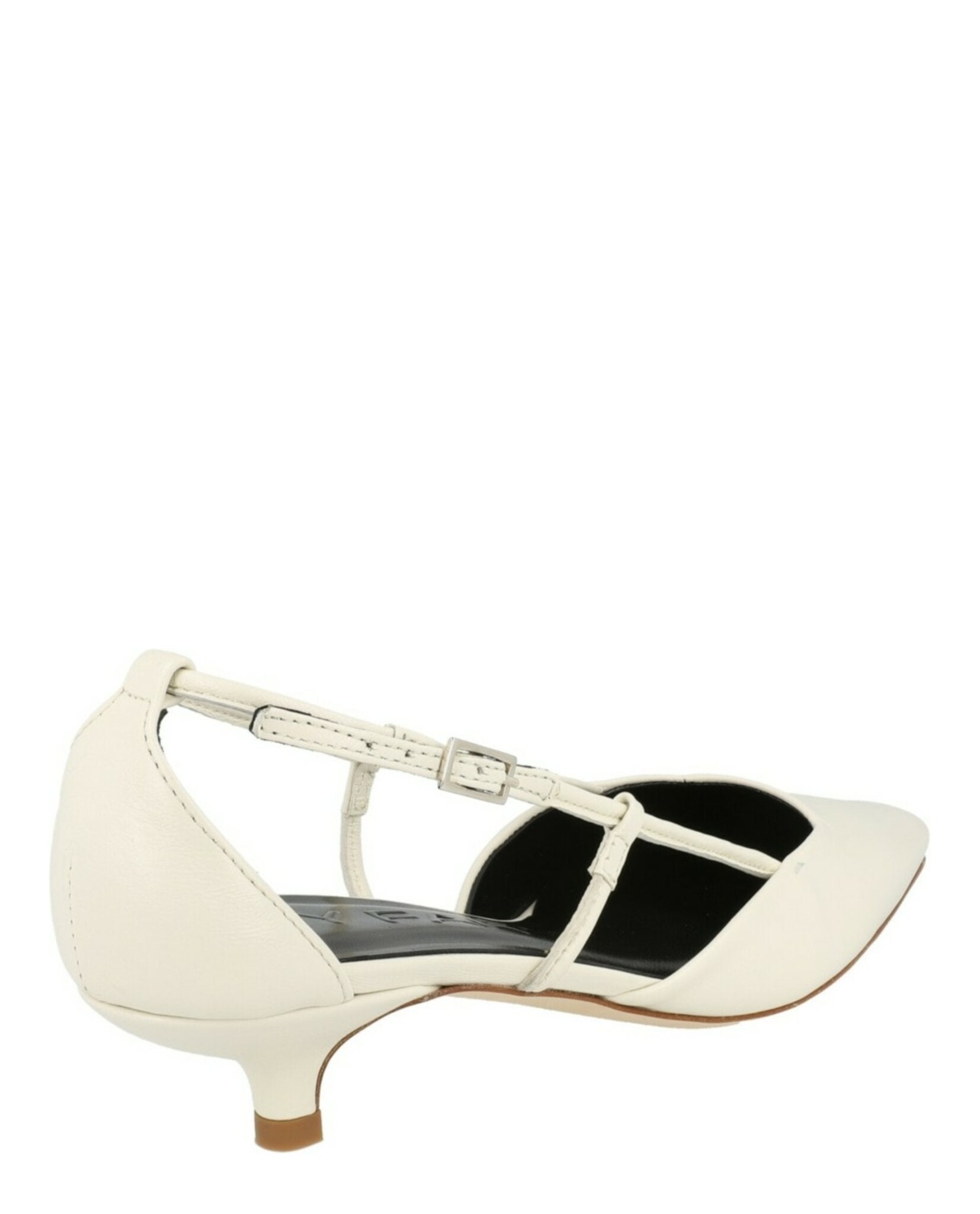 ByFar Womens Francine Leather Pumps