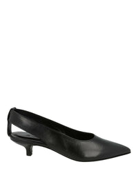 ByFar Womens Aina Leather Pumps