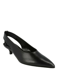 ByFar Womens Aina Leather Pumps