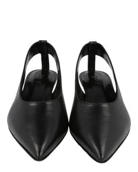 ByFar Womens Aina Leather Pumps