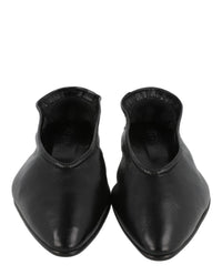 ByFar Womens Carre Leather Flats