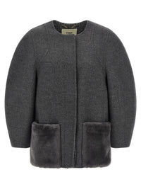 Fendi Women Blouson Cocoon