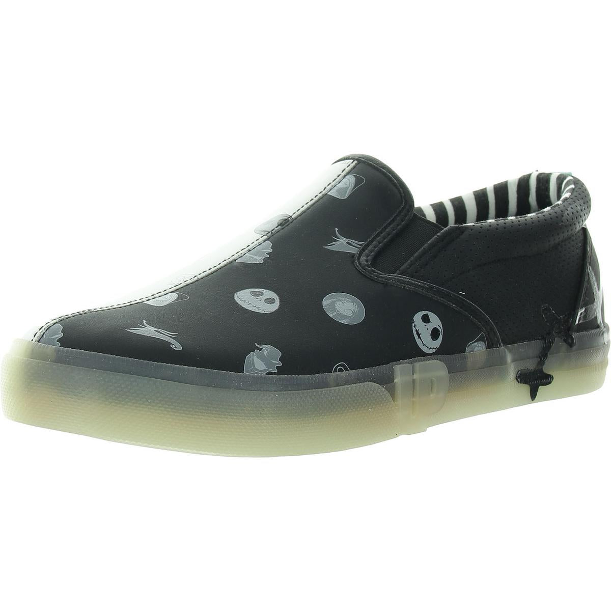 Mens Printed Faux Leather Casual And Fashion Sneakers