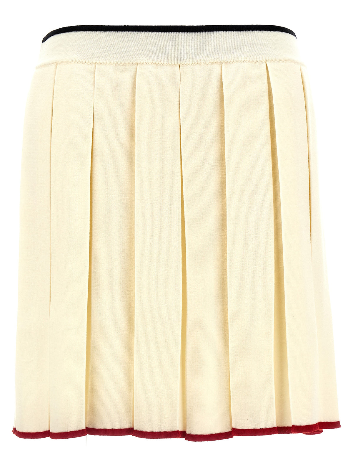 Thom Browne Women Knitted Pleated Skirt