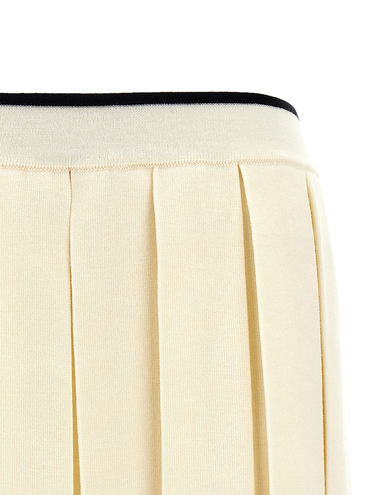 Thom Browne Women Knitted Pleated Skirt