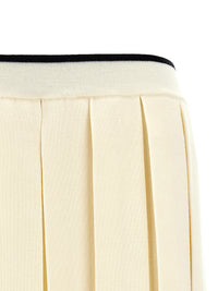 Thom Browne Women Knitted Pleated Skirt