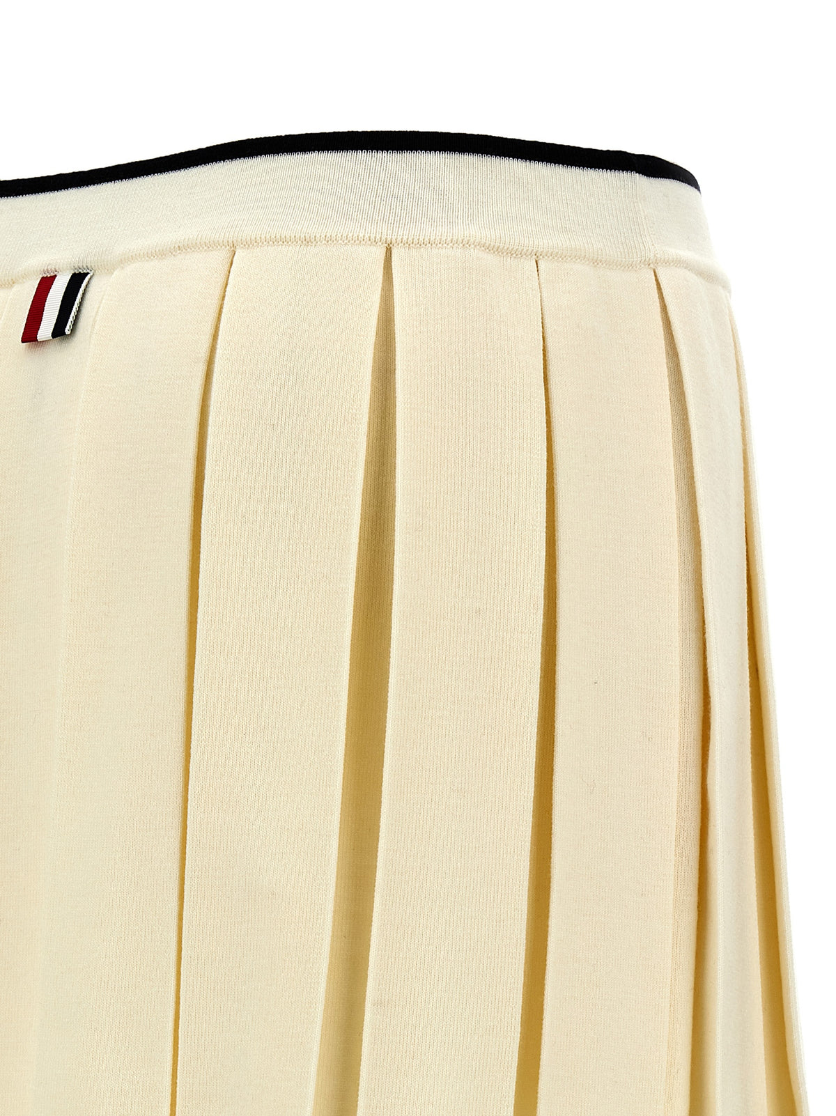 Thom Browne Women Knitted Pleated Skirt