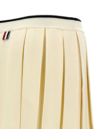 Thom Browne Women Knitted Pleated Skirt