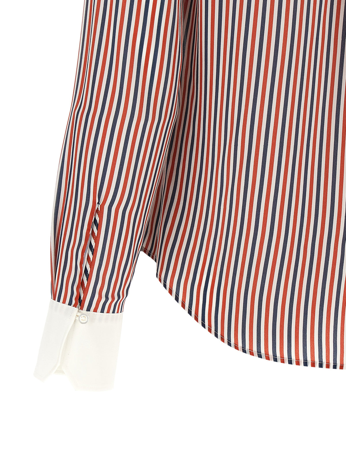 Thom Browne Women Removable Lavallière Collar Shirt