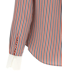 Thom Browne Women Removable Lavallière Collar Shirt