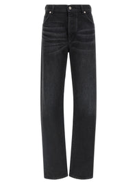 FENDI Fendi Women Yellow Stitching Jeans With Visible Thread