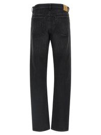 FENDI Fendi Women Yellow Stitching Jeans With Visible Thread