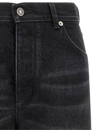 FENDI Fendi Women Yellow Stitching Jeans With Visible Thread