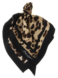 Dolce & Gabbana Women Leopard-Print Scarf