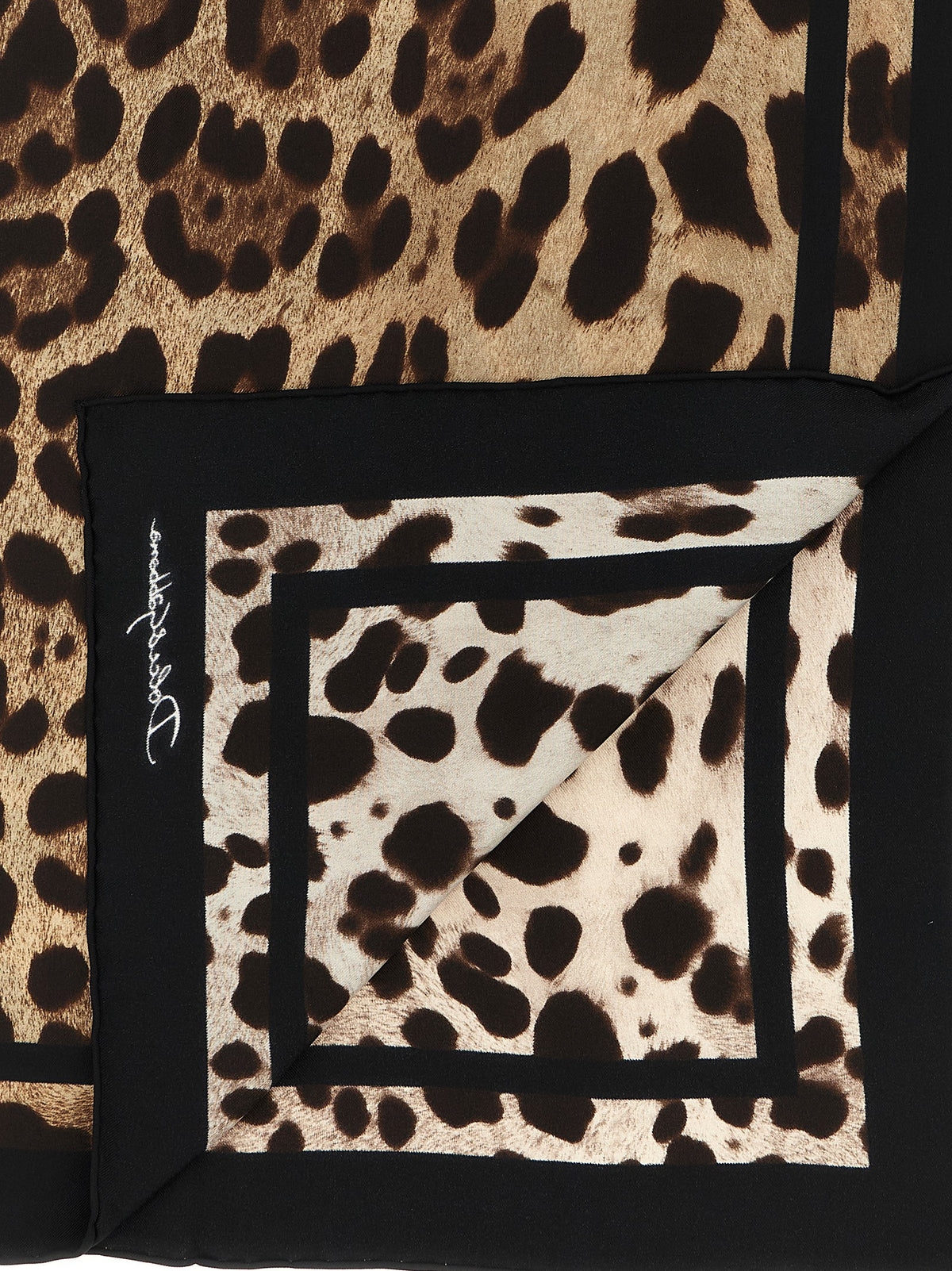 Dolce & Gabbana Women Leopard-Print Scarf