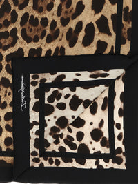 Dolce & Gabbana Women Leopard-Print Scarf