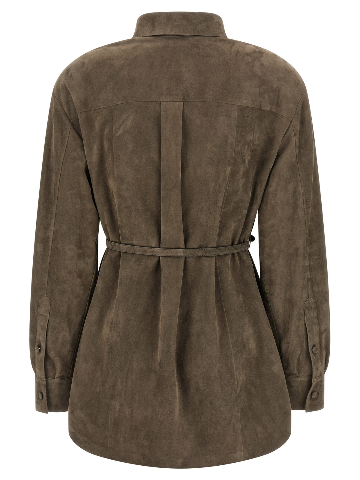 Fendi Women Suede Shirt