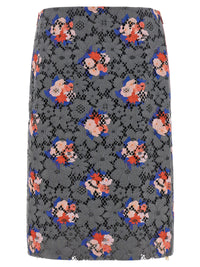 Fendi Women 'Fendi Bouquet' Lace Skirt