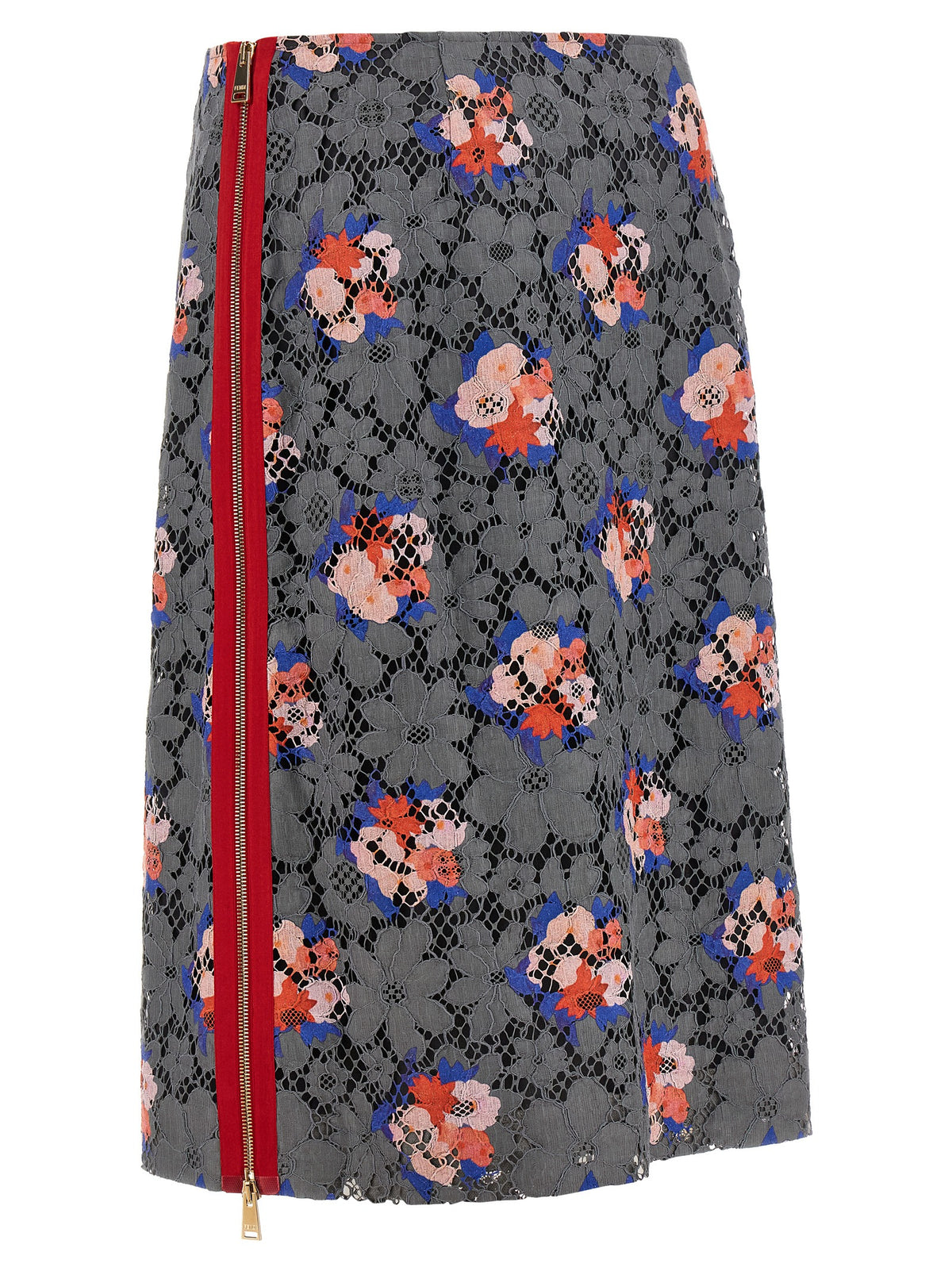Fendi Women 'Fendi Bouquet' Lace Skirt