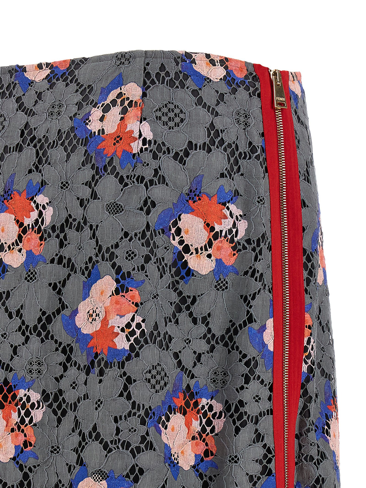 Fendi Women 'Fendi Bouquet' Lace Skirt