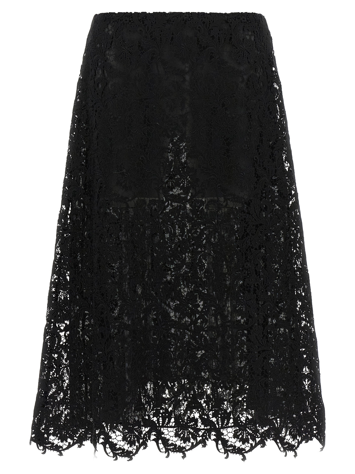 FENDI Fendi Women Macramé Lace Skirt