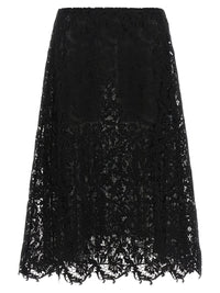 FENDI Fendi Women Macramé Lace Skirt