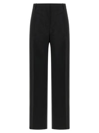 Fendi Women Black Wool And Mohair Pants