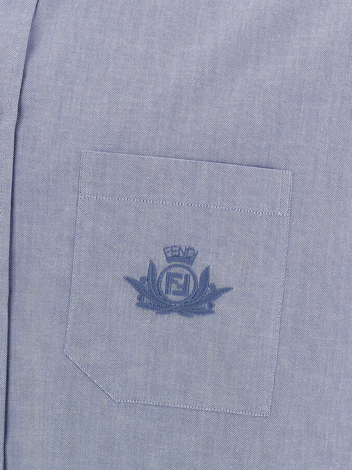 FENDI Fendi Men 'Fendi Crest' Shirt