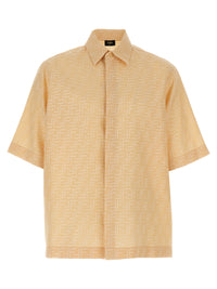 Fendi Men Ff Jacquard Shirt