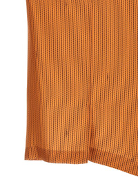 FENDI Fendi Men 'Selleria' Stitching Silk Shirt