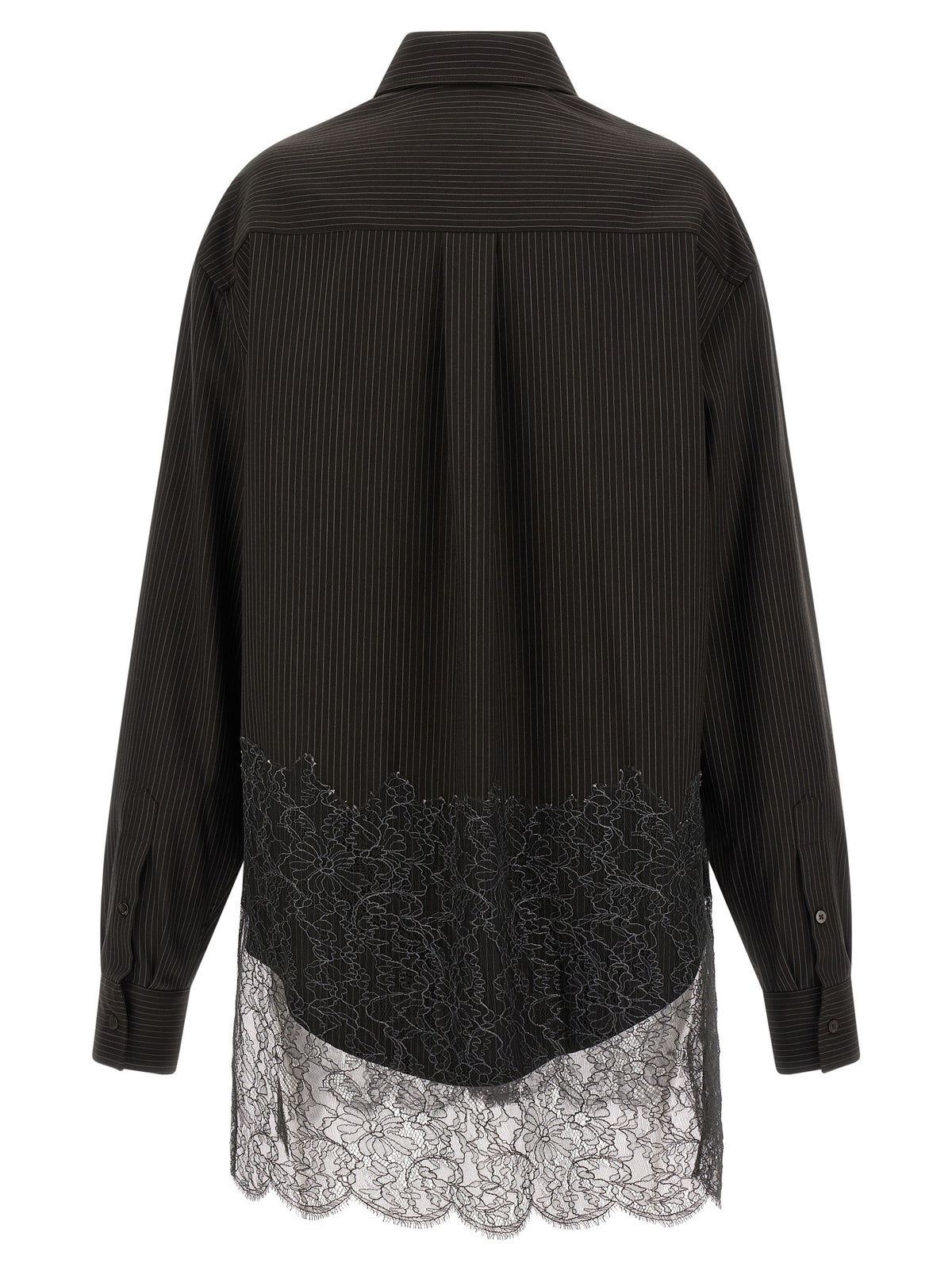 FENDI Fendi Men Wool And Lace Shirt
