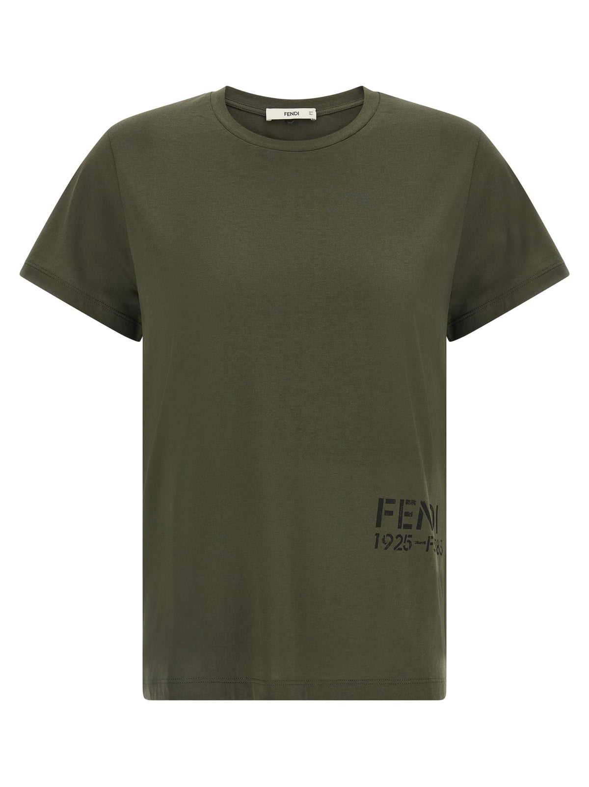 Fendi Women T-Shirt With 'Stencil' Print