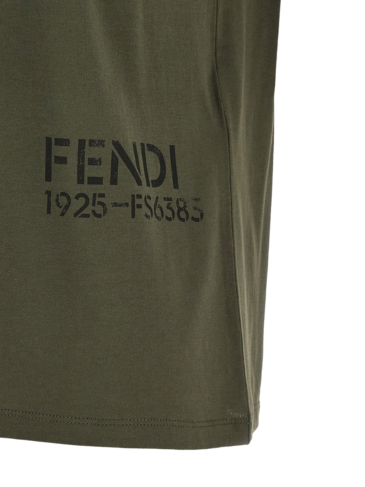Fendi Women T-Shirt With 'Stencil' Print