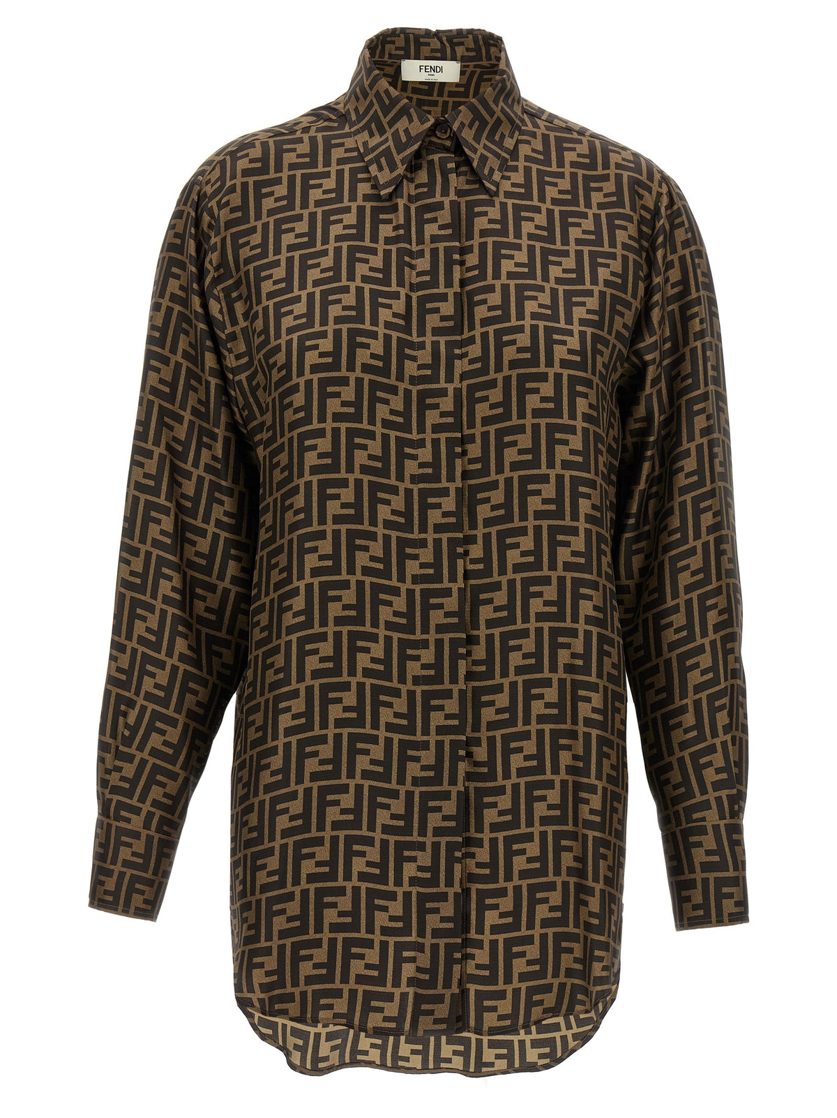 Fendi Women Ff Monogram Shirt