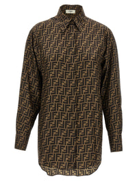 Fendi Women Ff Monogram Shirt