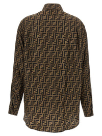Fendi Women Ff Monogram Shirt