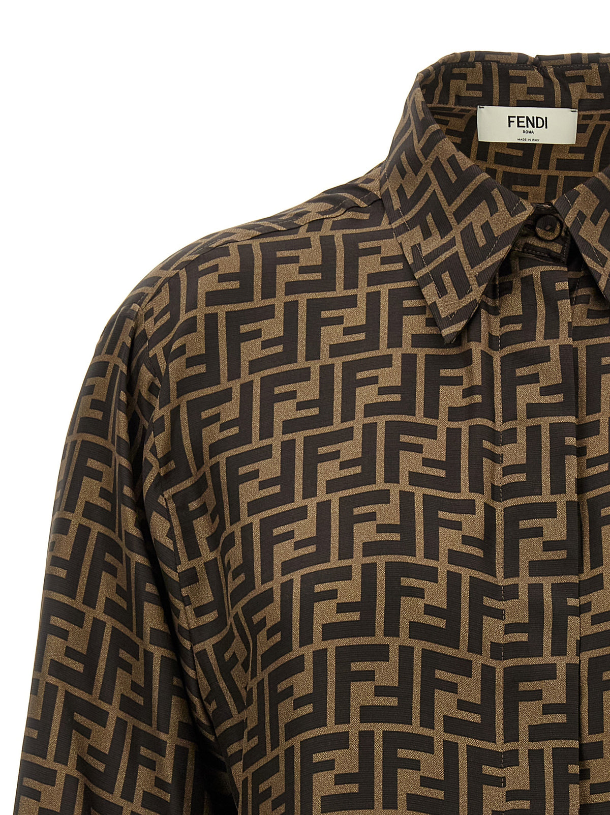Fendi Women Ff Monogram Shirt