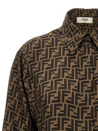 Fendi Women Ff Monogram Shirt