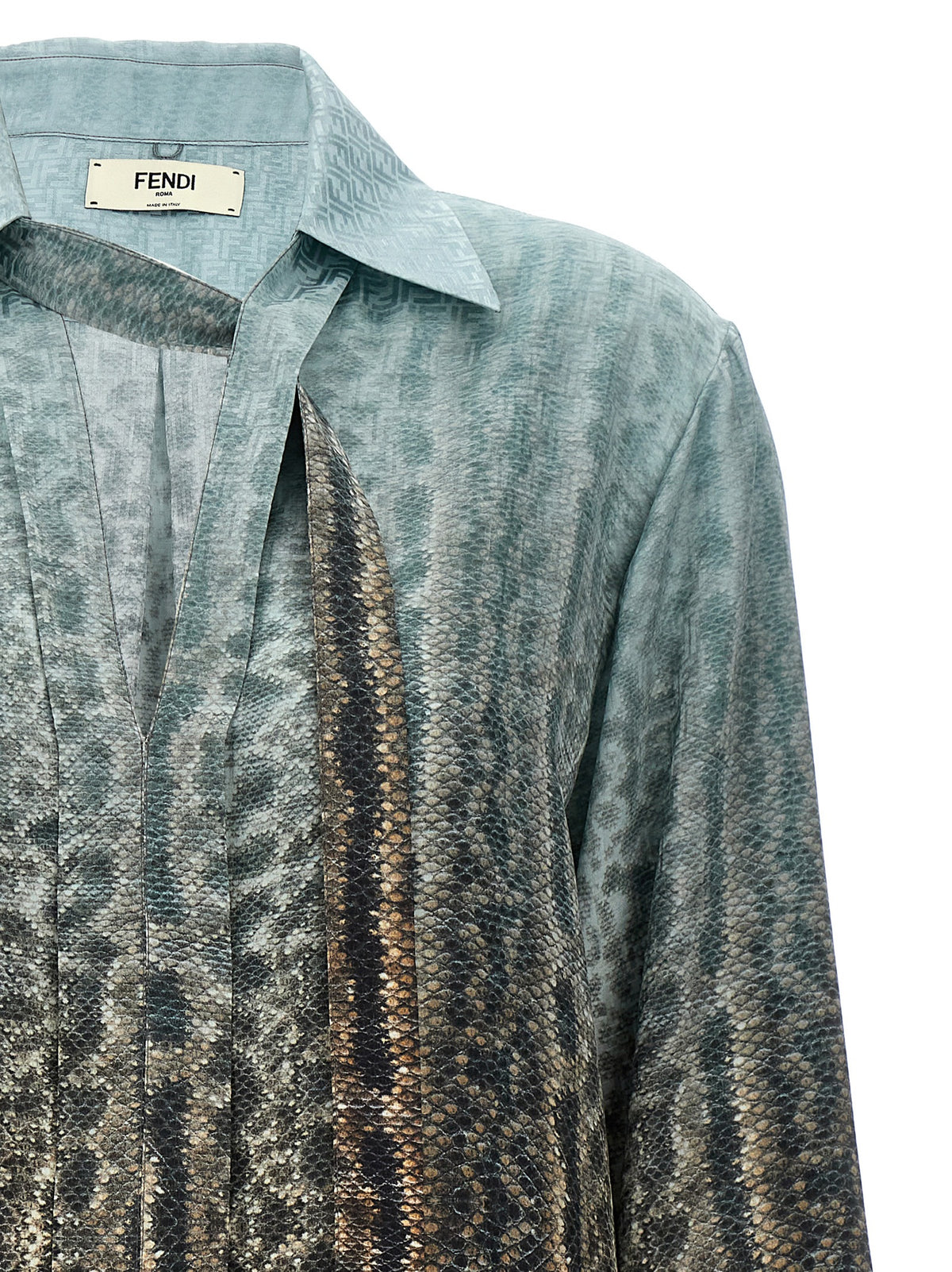 Fendi Women Animal Print Shirt