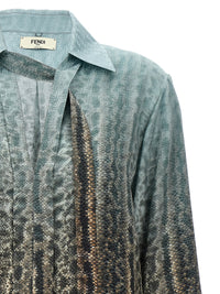 Fendi Women Animal Print Shirt
