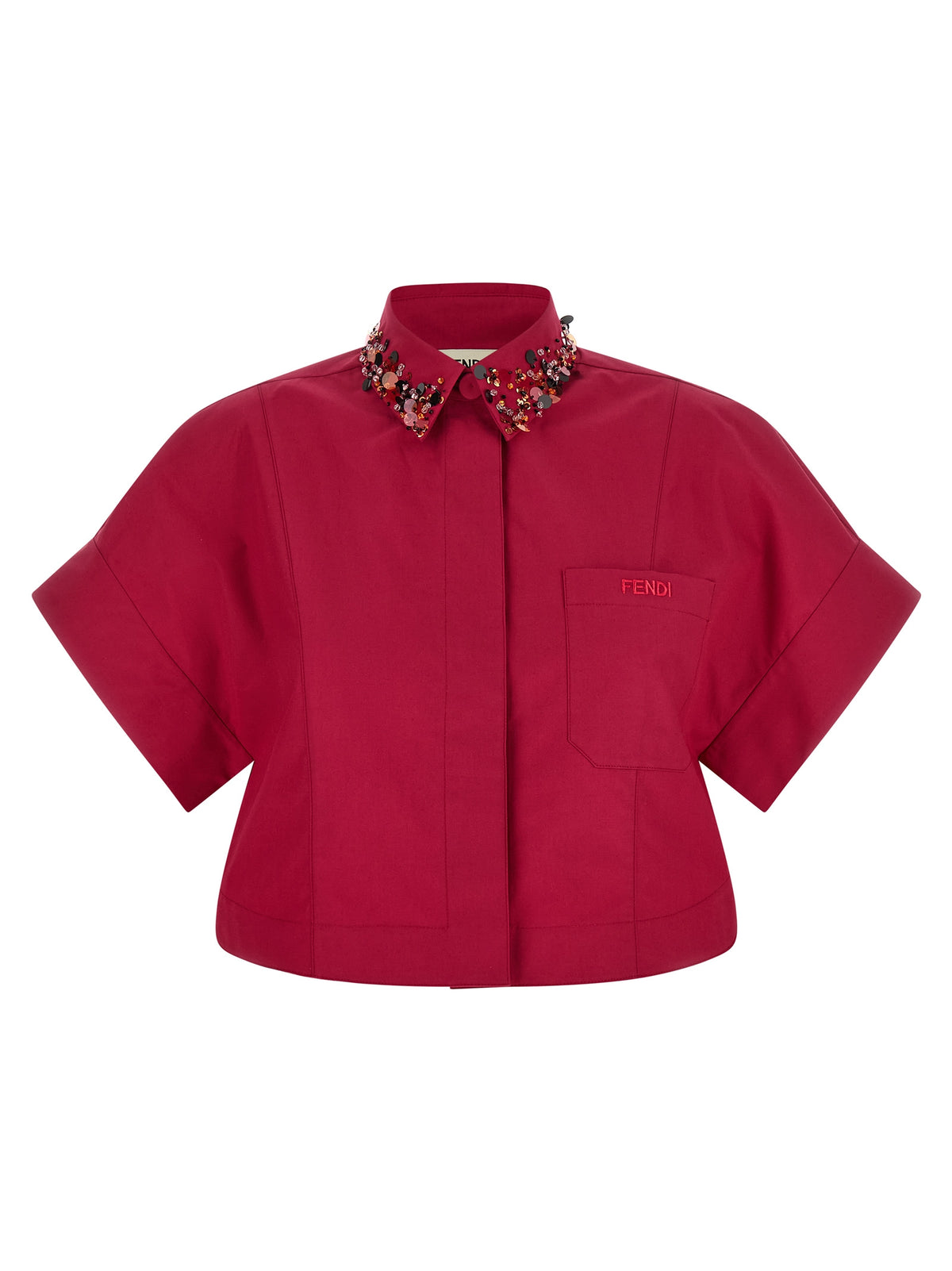 Fendi Women Shirt With Embroidery