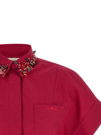 Fendi Women Shirt With Embroidery