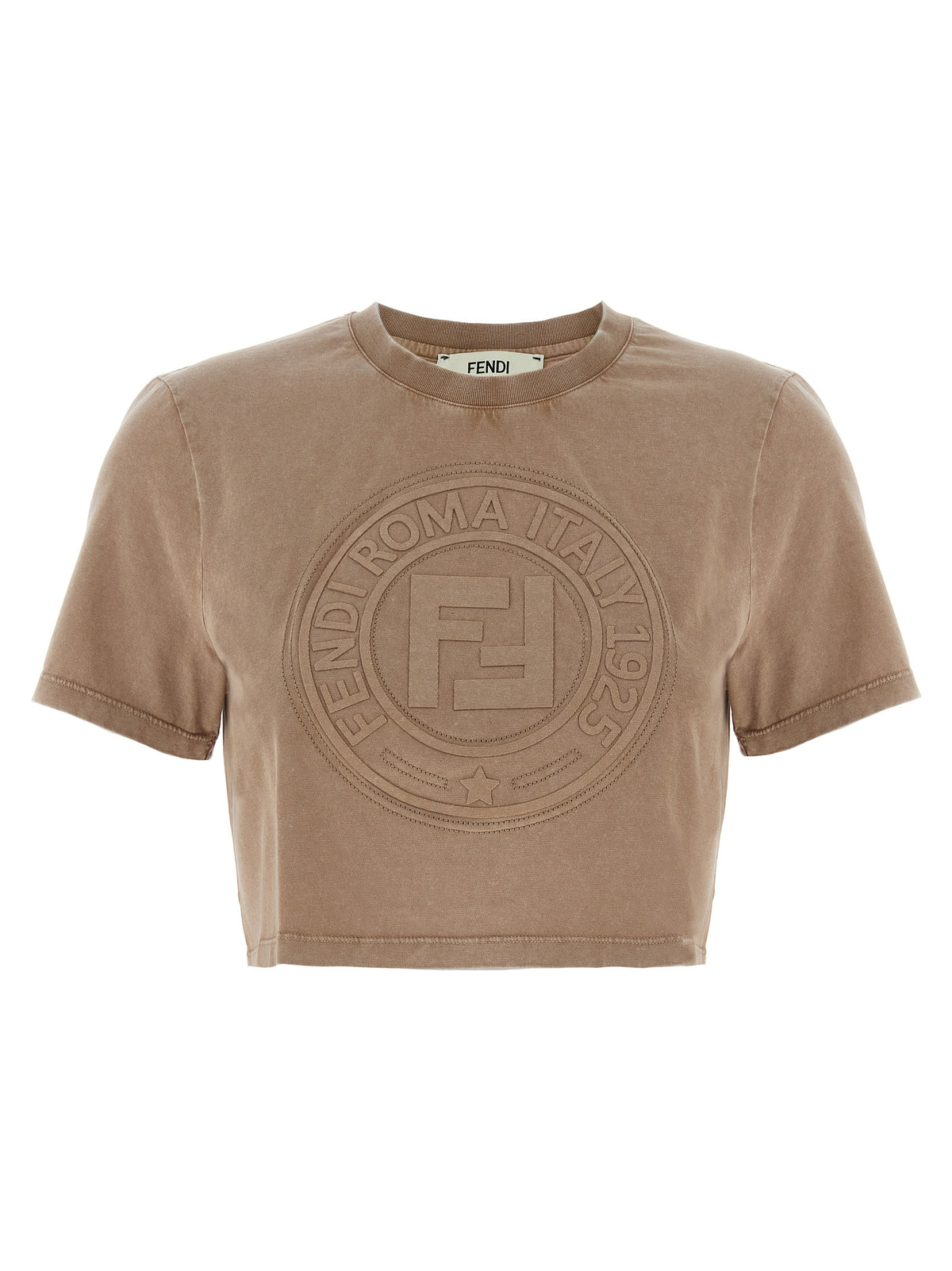 FENDI Fendi Women 3D 'Fendi Roma' T-Shirt