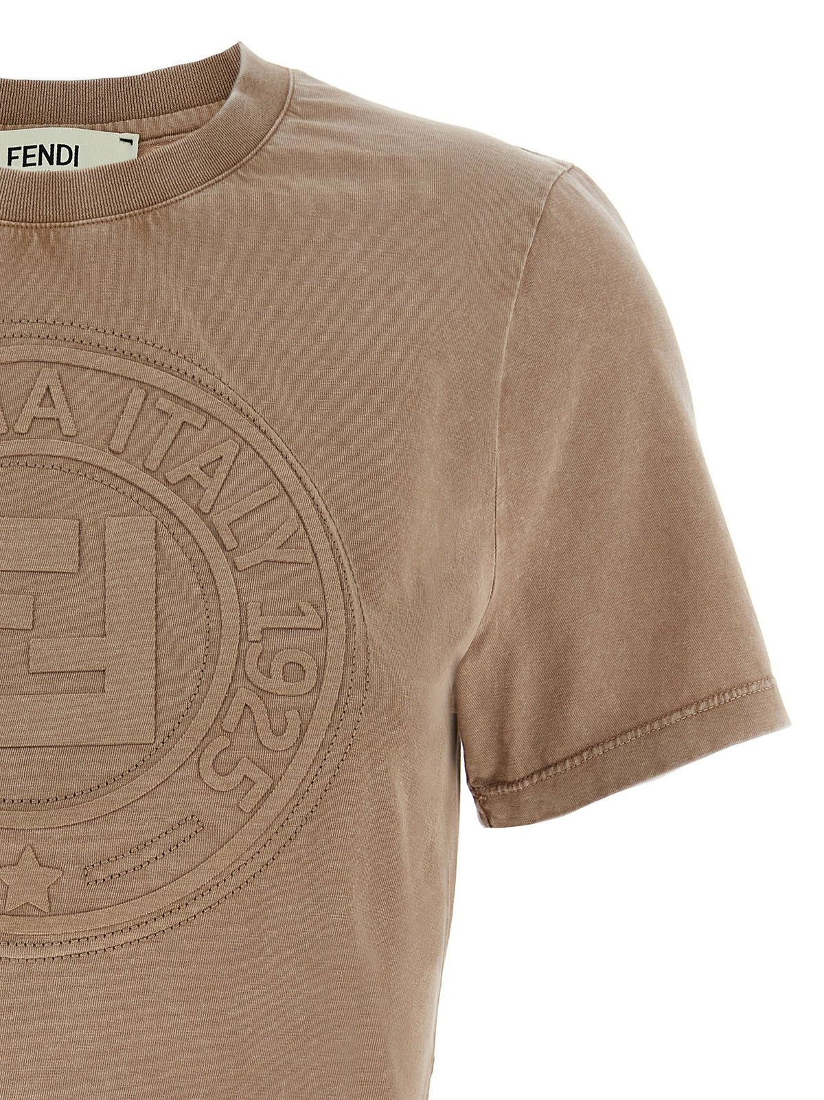 FENDI Fendi Women 3D 'Fendi Roma' T-Shirt