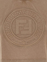FENDI Fendi Women 3D 'Fendi Roma' T-Shirt