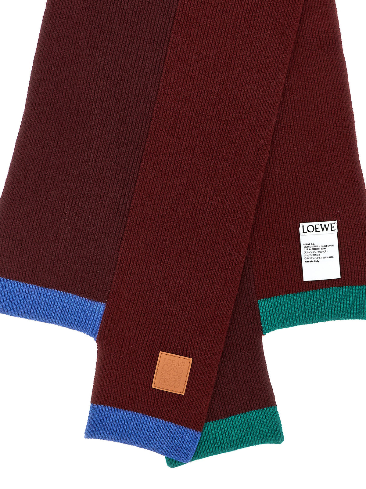 LOEWE Loewe Women Wool Asymmetrical Scarf