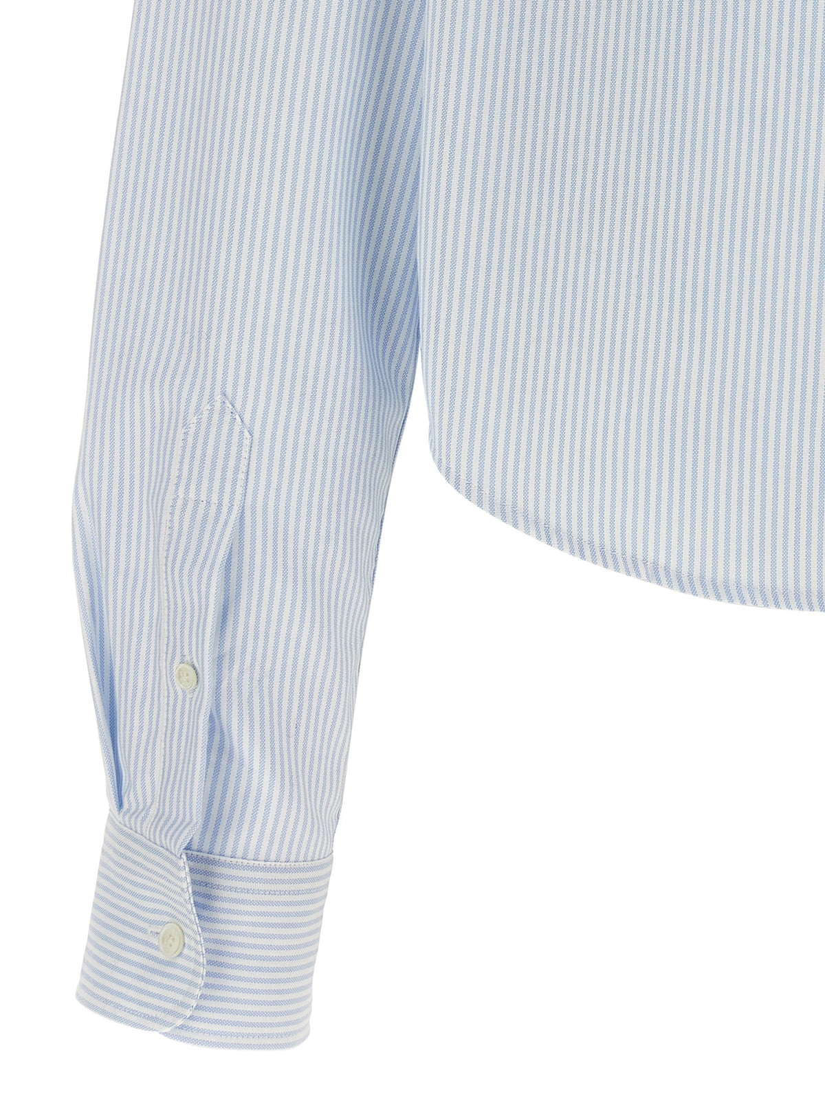 Ami Paris Women 'Ami De Coeur' Cropped Shirt